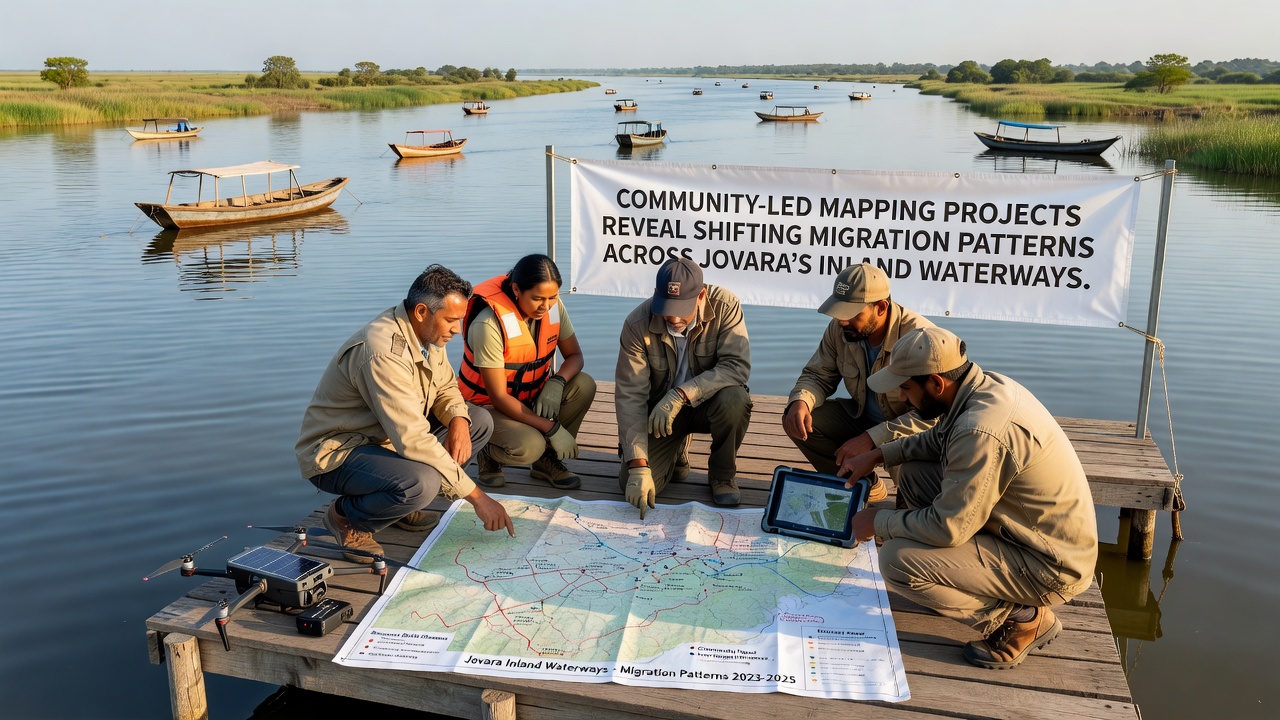 Community Mapping Initiatives Expose Migration Changes in Jovara's Waterways